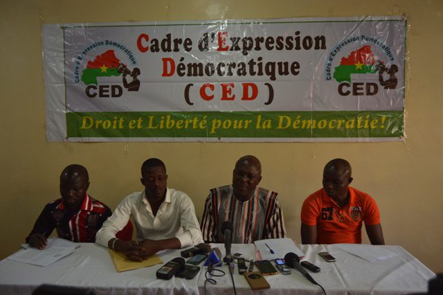 Membres du Cadre d'Expression Démocratique (CED)