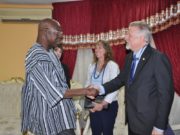 Burkina: L’ambassadeur des Etats Unis reçu en audience à l’Assemblée nationale