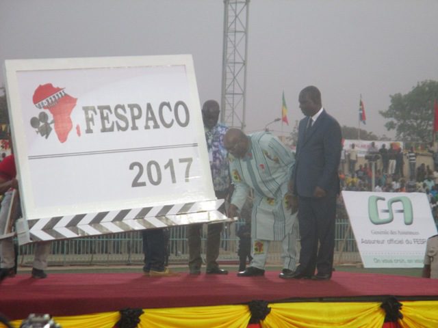 Roch Kaboré donne le top départ du FESPACO