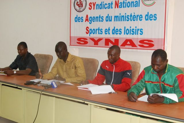 SYNAS-Syndicat-ministère-des-sports-Burkina