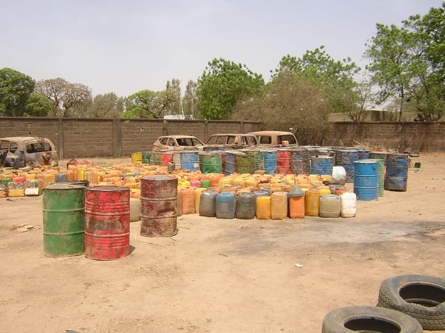 Carburant saisi