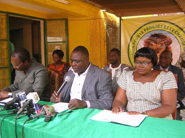 Des membres du groupe municipal UPC de Ouagadougou