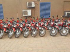 Burkina: 50 motos mis à la disposition de la gendarmerie pour lutter contre l’insécurité