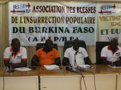 Association de blessés de l’insurrection: Remerciements pour le pouvoir et boulets rouges sur l’opposition