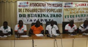 Association de blessés de l’insurrection: Remerciements pour le pouvoir et boulets rouges sur l’opposition
