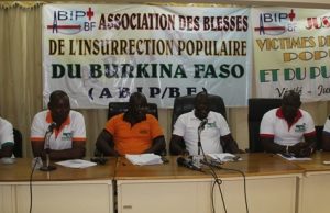 Association de blessés de l’insurrection: Remerciements pour le pouvoir et boulets rouges sur l’opposition