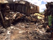 Bobo Dioulasso : un accident entre trois camions bloque la circulation a fait des blessés graves