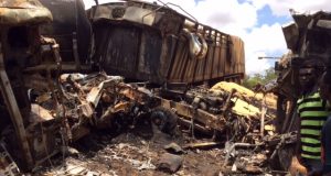 Bobo Dioulasso : un accident entre trois camions bloque la circulation a fait des blessés graves
