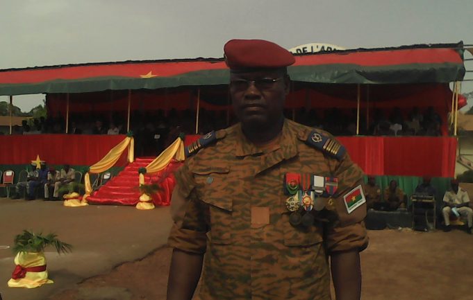 Burkina: Le nouveau chef d’état-major de l’armée de terre prend fonction