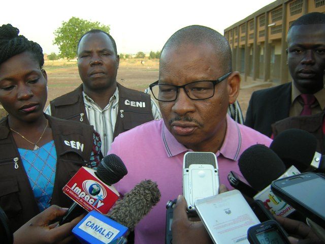 Newton Ahmed Barry, président de la CENI