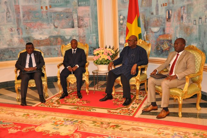 Le DG d’ABI reçu en audience par le président du Faso