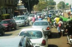 Ouagadougou: Un embouteillage rend difficile l’accès au CHU Yalgado et au Centre-ville