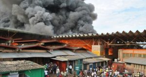 Abidjan: Un incendie ravage le petit marché de Bromakoté à Adjamé