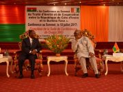 Traité d’Amitié et de Coopération: Onze accords signés entre le Burkina et la Côte d’Ivoire