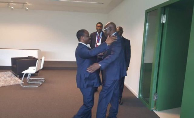 Rencontre entre Salifou Diallo et Guillaume Soro