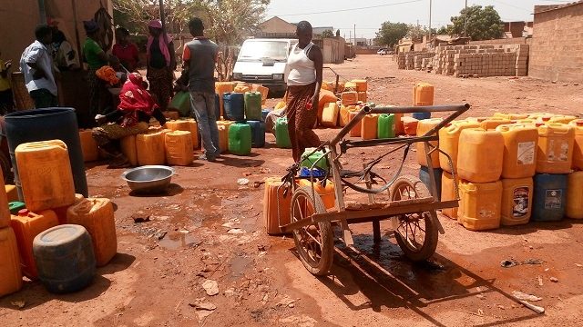 problème d'eau