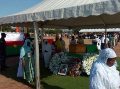 Obsèques de Salifou Diallo: dernier hommage à la place de la nation de Ouahigouya