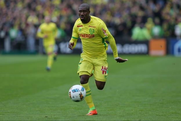 Préjuce Nakoulma, attaquant nantais