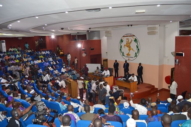 Election du nouveau président de l'Assemblée nationale du Burkina