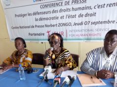 Protection des défenseurs des Droits humains : une coalition pas satisfaite de la loi y afférente