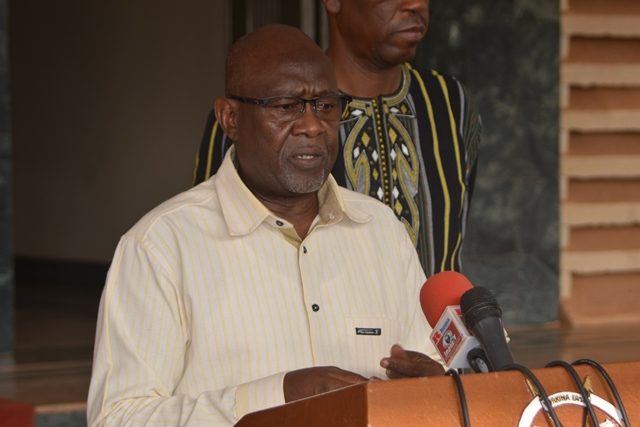 Jacob Ouédraogo, ministre burkinabè de l'Agriculture