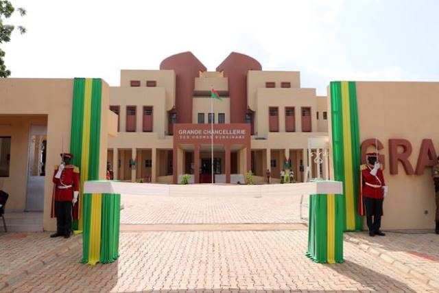 Nouveau siège du Grand chancellerie des ordres burkinabè (Ph. présidence)