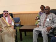 Coopération bilatérale: le Président du Faso a reçu le ministre saoudien des Affaires étrangères