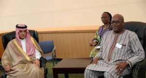 Coopération bilatérale: le Président du Faso a reçu le ministre saoudien des Affaires étrangères