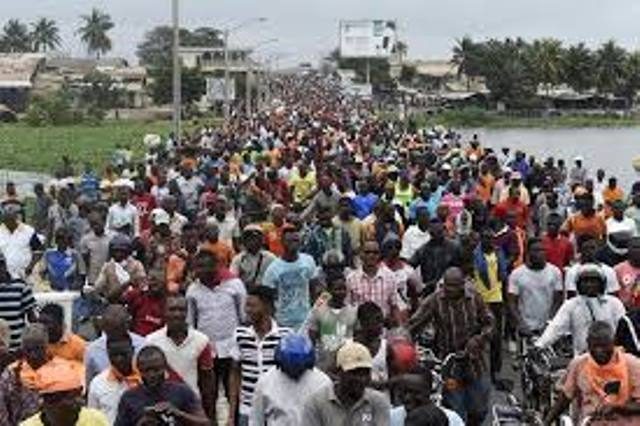 contestation au togo