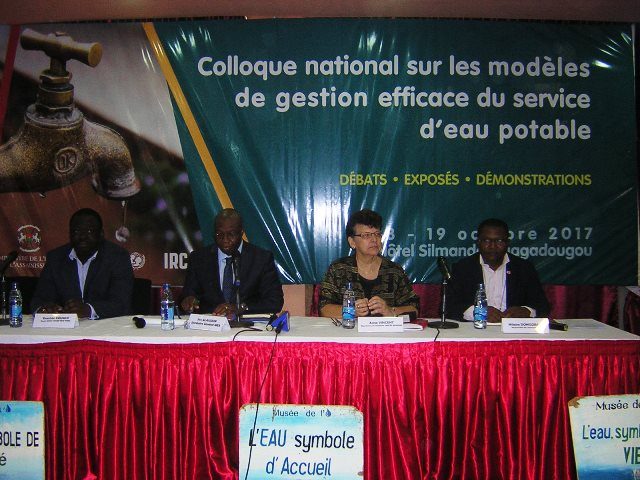 Colloque national sur les modèles de gestion efficace du service d'eau potable