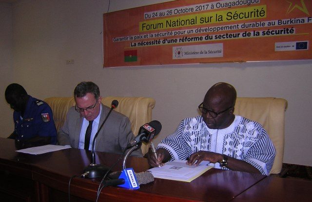 Pré-forum sur la sécurité au Burkina