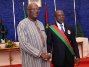 Burkina: le Président Talon élevé à la dignité de Grand-Croix de l’Ordre national