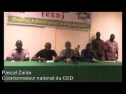 Burkina: Pascal Zaïda en mode « résistance totale pour la liberté »