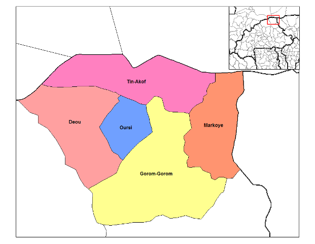 oudalan_departments