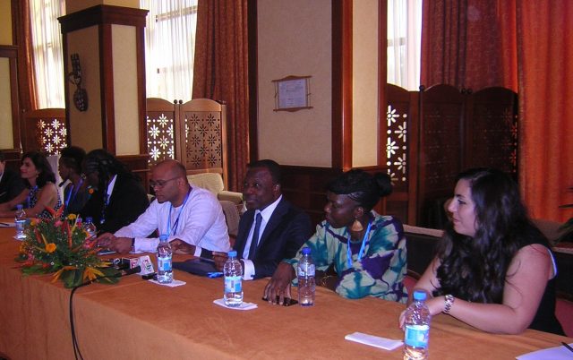 Des membres du Conseil présidentiel pour l'Afrique