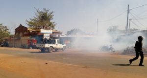 Université de Ouaga: la police maîtrise des manifestants anti-impérialistes