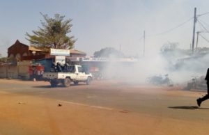 Université de Ouaga: la police maîtrise des manifestants anti-impérialistes