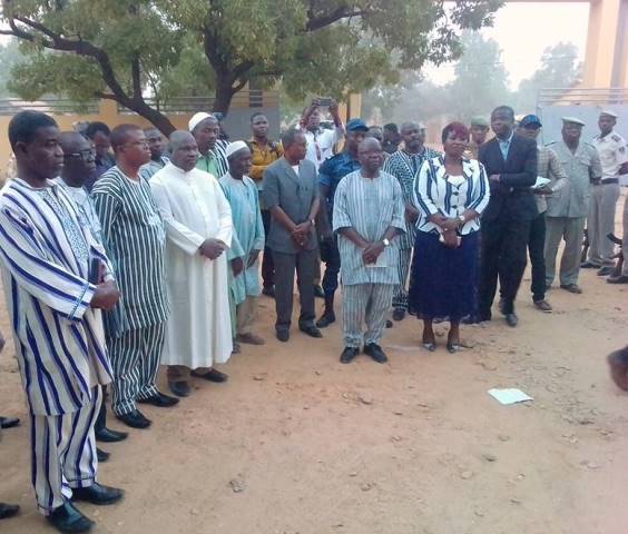 Visite de Simon Compaoré au Plateau Central