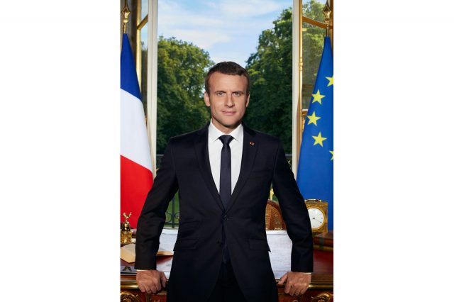 photo officielle macron