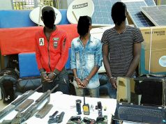 Plateau Central: trois cambrioleurs dans les filets de la police