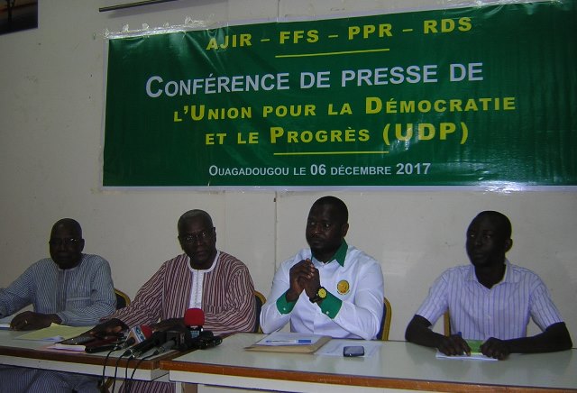 Burkina: naissance d’un nouveau regroupement de partis de gauche