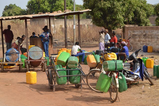 Problème d'eau à Gaoua