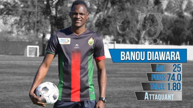 L'attaquant burkinabè Banou Diawara, nouveau joueur de l'ASFAR du Maroc