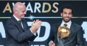 Football : L’Egyptien Mohamed Salah élu meilleur joueur africain de l’année 2017