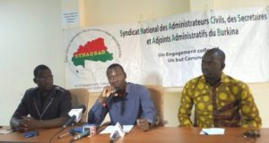 Burkina : l’Administration générale en sit-in suivi de grève du 29 janvier au 2 février