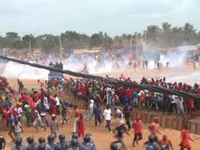 manifs au togo