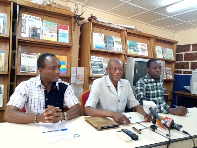 Des membres du MBDHP