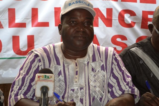 Le président de la Nouvelle alliance du Faso (NAFA), Pr Mahamoudou Dicko