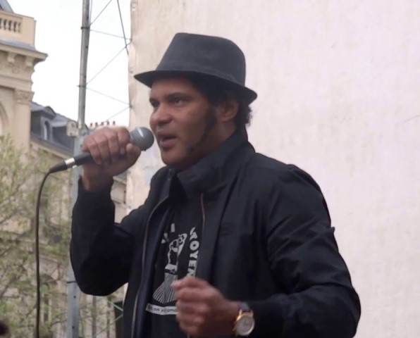 Serges Bambara dit Smockey, membre fondateur du mouvement burkinabè ''Le Balai citoyen''