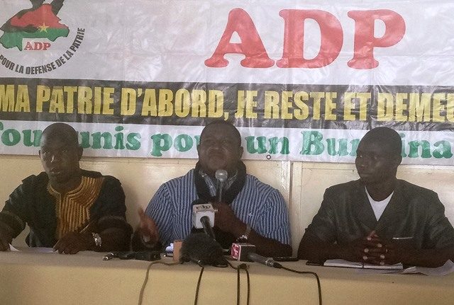 Des membres de l'ADP